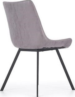 Kitchen Chair East Burnley | size: Width: 45cm, Height: 85cm, Depth: 43cm | color: Gray | image: 5 | variant: 1006962