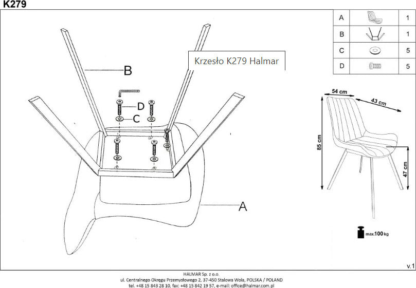 Kitchen Chair East Burnley | size: Width: 45cm, Height: 85cm, Depth: 43cm | color: Gray | image: 7 | variant: 1006962