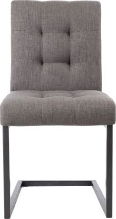 Kitchen Chair East Dunstable | size: Width: 60cm, Height: 81cm, Depth: 46cm | color: Gray | image: 2 | variant: 1005119