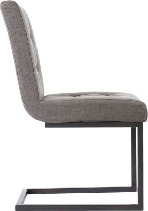 Kitchen Chair East Dunstable | size: Width: 60cm, Height: 81cm, Depth: 46cm | color: Gray | image: 3 | variant: 1005119