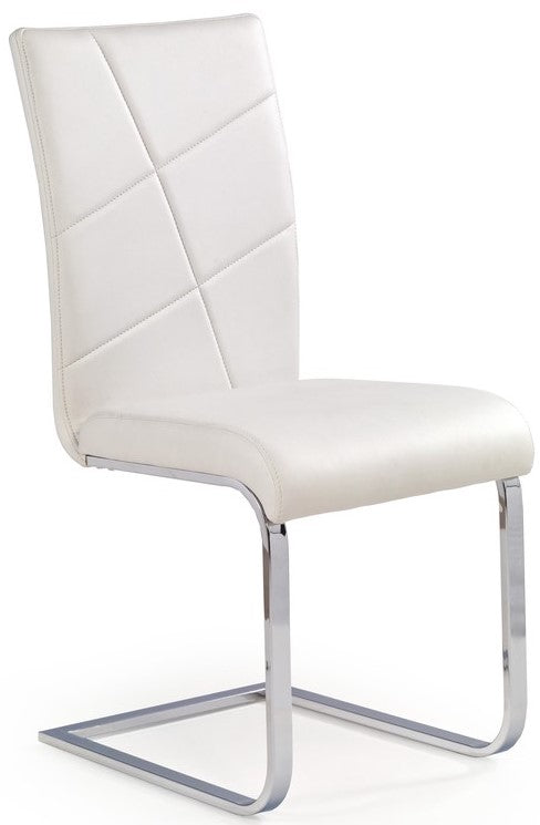 Kitchen Chair East Eastleigh | size: Width: 44cm, Height: 96cm, Depth: 48cm | color: White | image: 1 | variant: 1006970