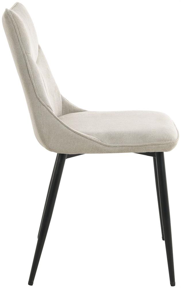 Kitchen Chair East Fes | size: Width: 46cm, Height: 86cm, Depth: 59cm | color: Beige | image: 3 | variant: 1006199