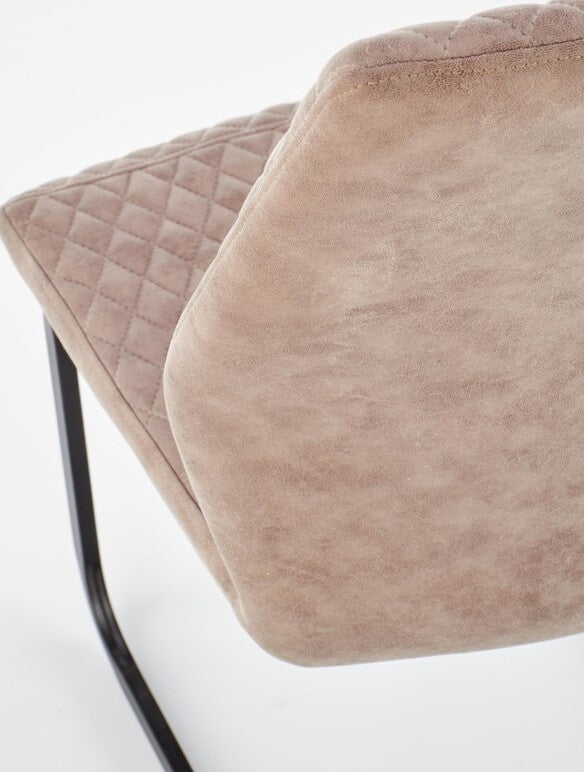 Kitchen Chair East Hartlepool | size: Width: 45cm, Height: 94cm, Depth: 57cm | color: Beige | image: 6 | variant: 1006975