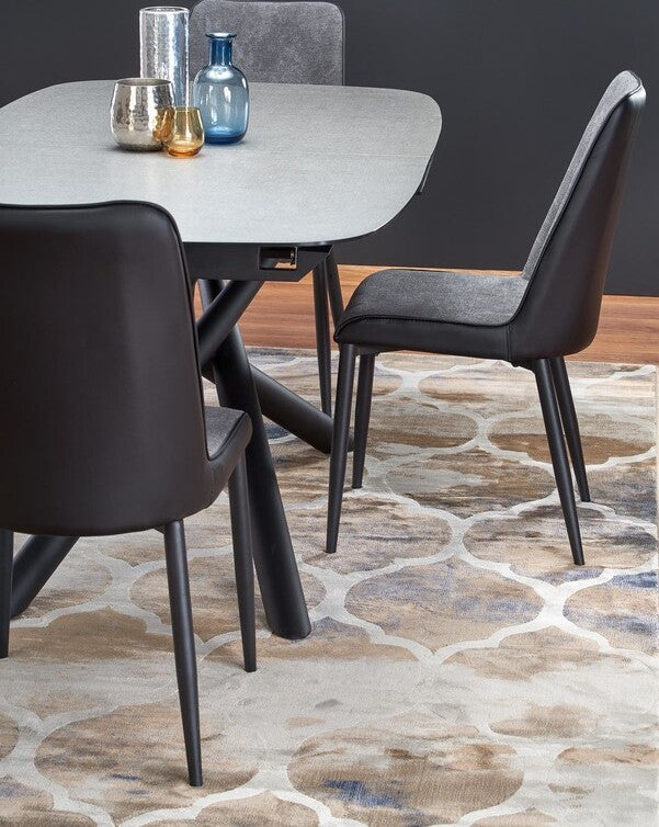 Kitchen Chair East Lisburn | size: Width: 45cm, Height: 92cm, Depth: 58cm | color: Gray | image: 5 | variant: 1006952