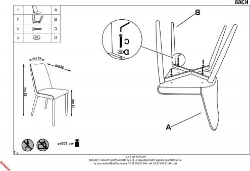 Kitchen Chair East Lisburn | size: Width: 45cm, Height: 92cm, Depth: 58cm | color: Gray | image: 9 | variant: 1006952