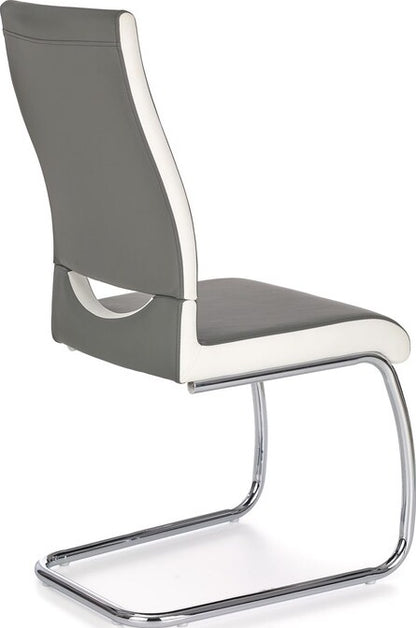 Kitchen Chair East Mansfield | size: Width: 44cm, Height: 97cm, Depth: 59cm | color: Gray | image: 2 | variant: 1006980