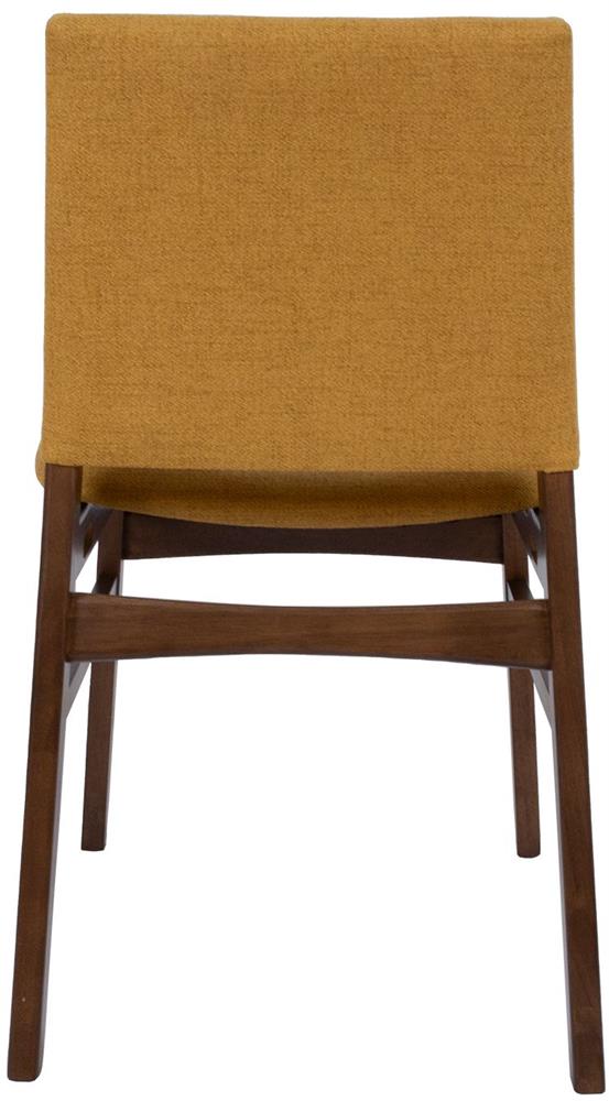 Kitchen Chair East Marijampole | size: Width: 46cm, Height: 79cm, Depth: 57cm | color: Yellow | image: 4 | variant: 1006147