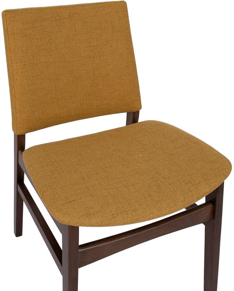 Kitchen Chair East Marijampole | size: Width: 46cm, Height: 79cm, Depth: 57cm | color: Yellow | image: 6 | variant: 1006147