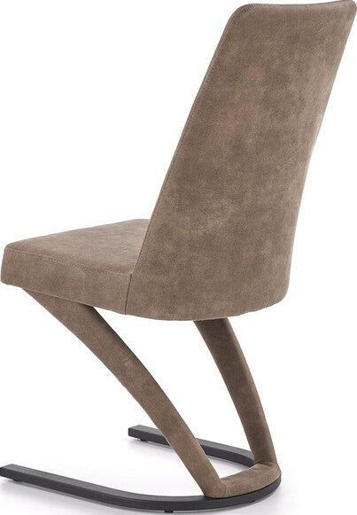 Kitchen Chair East Peterborough | size: Width: 46cm, Height: 98cm, Depth: 61cm | color: Brown | image: 3 | variant: 1006982