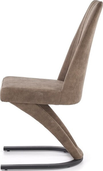 Kitchen Chair East Peterborough | size: Width: 46cm, Height: 98cm, Depth: 61cm | color: Brown | image: 4 | variant: 1006982