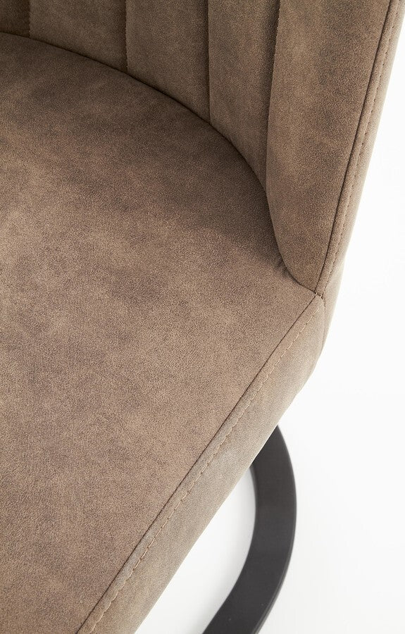 Kitchen Chair East Peterborough | size: Width: 46cm, Height: 98cm, Depth: 61cm | color: Brown | image: 6 | variant: 1006982