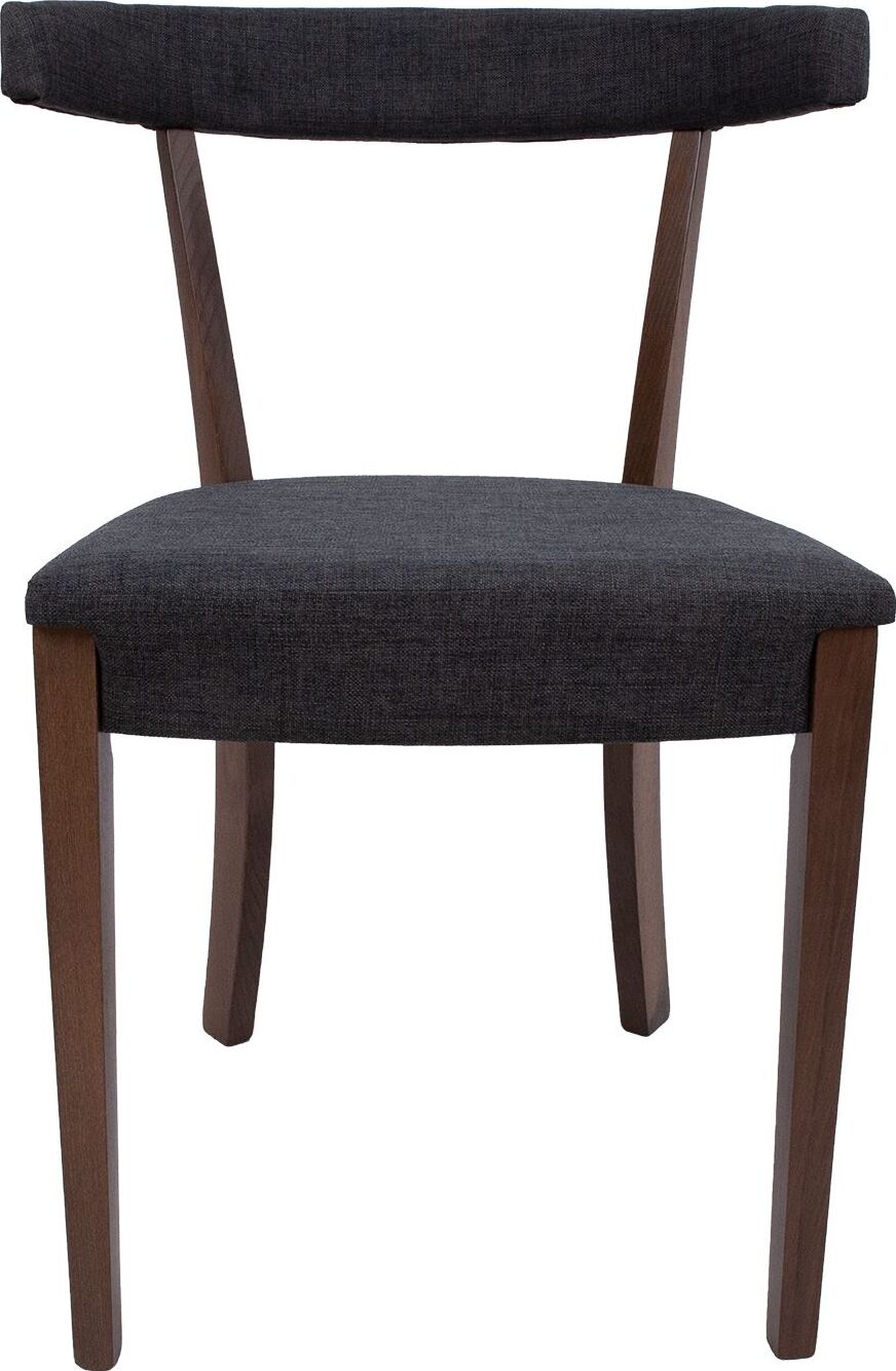 Kitchen Chair East Royston | size: Width: 49cm, Height: 76cm, Depth: 52cm | color: Gray | image: 2 | variant: 1005474