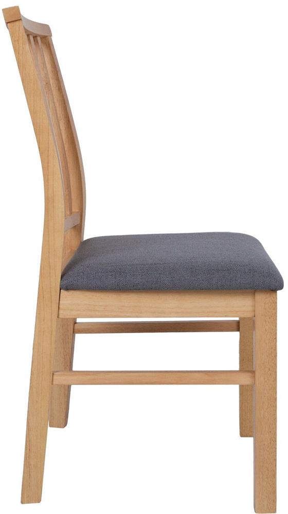 Kitchen Chair East Sofia | size: Width: 56cm, Height: 92cm, Depth: 57cm | color: Oak | image: 3 | variant: 1006146