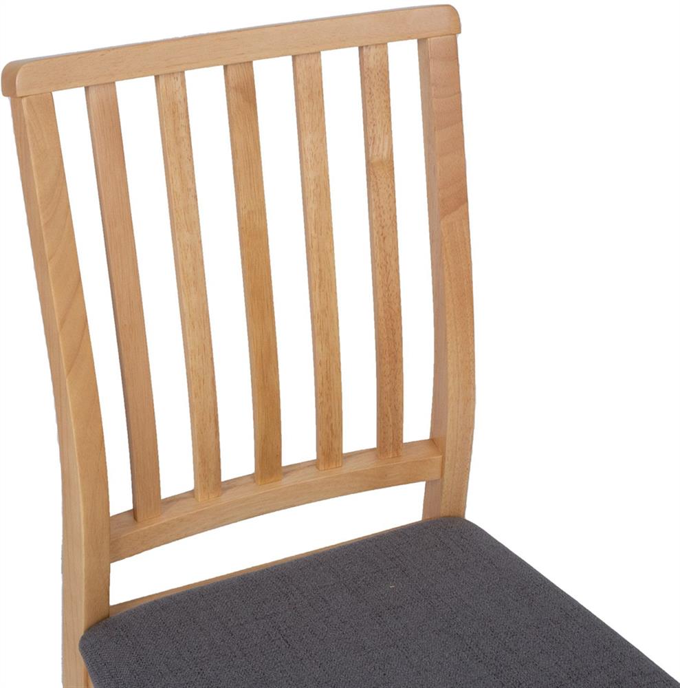 Kitchen Chair East Sofia | size: Width: 56cm, Height: 92cm, Depth: 57cm | color: Oak | image: 5 | variant: 1006146