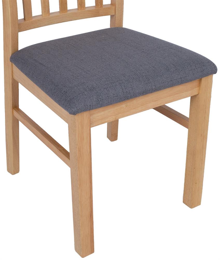 Kitchen Chair East Sofia | size: Width: 56cm, Height: 92cm, Depth: 57cm | color: Oak | image: 6 | variant: 1006146