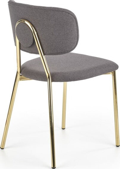 Kitchen Chair East Warrington | size: Width: 49cm, Height: 81cm, Depth: 51cm | color: Gray | image: 5 | variant: 1006998