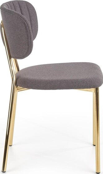 Kitchen Chair East Warrington | size: Width: 49cm, Height: 81cm, Depth: 51cm | color: Gray | image: 6 | variant: 1006998