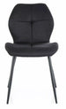 Kitchen Chair Eindhoven | size: Width: 48cm, Height: 86cm, Depth: 41cm | color: Black | image: 0 | variant: 1003880