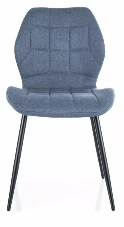 Kitchen Chair El Paso | size: Width: 48cm, Height: 86cm, Depth: 41cm | color: Blue | image: 0 | variant: 1003859