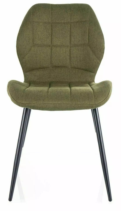 Kitchen Chair El Paso | size: Width: 48cm, Height: 86cm, Depth: 41cm | color: Olive | image: 0 | variant: 1003860