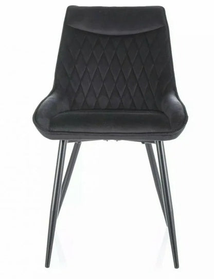 Kitchen Chair Elgin | size: Width: 51cm, Height: 88cm, Depth: 44cm | color: Black | image: 0 | variant: 1004002