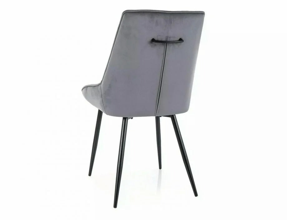 Kitchen Chair Elgin | size: Width: 51cm, Height: 88cm, Depth: 44cm | color: Gray | image: 1 | variant: 1004005