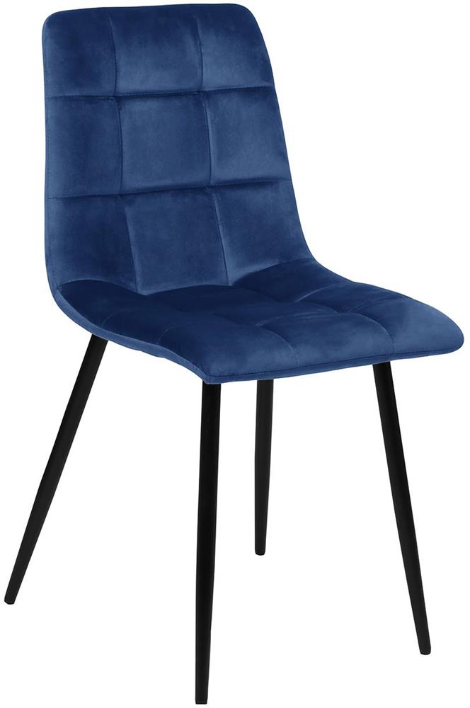 Kitchen Chair Epsom | size: Width: 46cm, Height: 89cm, Depth: 55cm | color: Blue | image: 1 | variant: 1000800