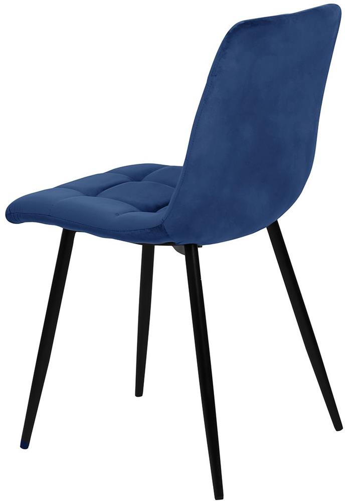 Kitchen Chair Epsom | size: Width: 46cm, Height: 89cm, Depth: 55cm | color: Blue | image: 4 | variant: 1000800