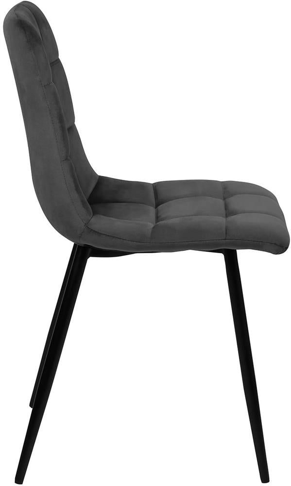 Kitchen Chair Epsom | size: Width: 46cm, Height: 89cm, Depth: 55cm | color: Gray | image: 2 | variant: 1000799