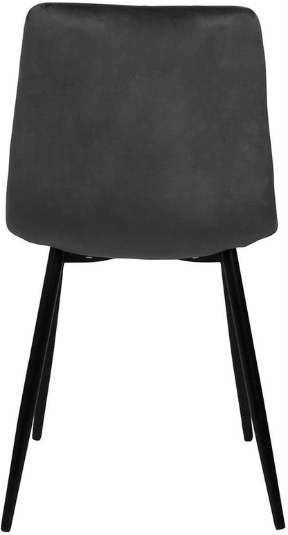 Kitchen Chair Epsom | size: Width: 46cm, Height: 89cm, Depth: 55cm | color: Gray | image: 4 | variant: 1000799