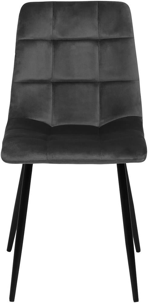Kitchen Chair Epsom | size: Width: 46cm, Height: 89cm, Depth: 55cm | color: Gray | image: 5 | variant: 1000799