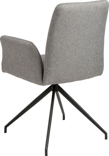 Kitchen Chair Faversham | size: Width: 59cm, Height: 88cm, Depth: 59cm | color: Gray | image: 3 | variant: 1000880