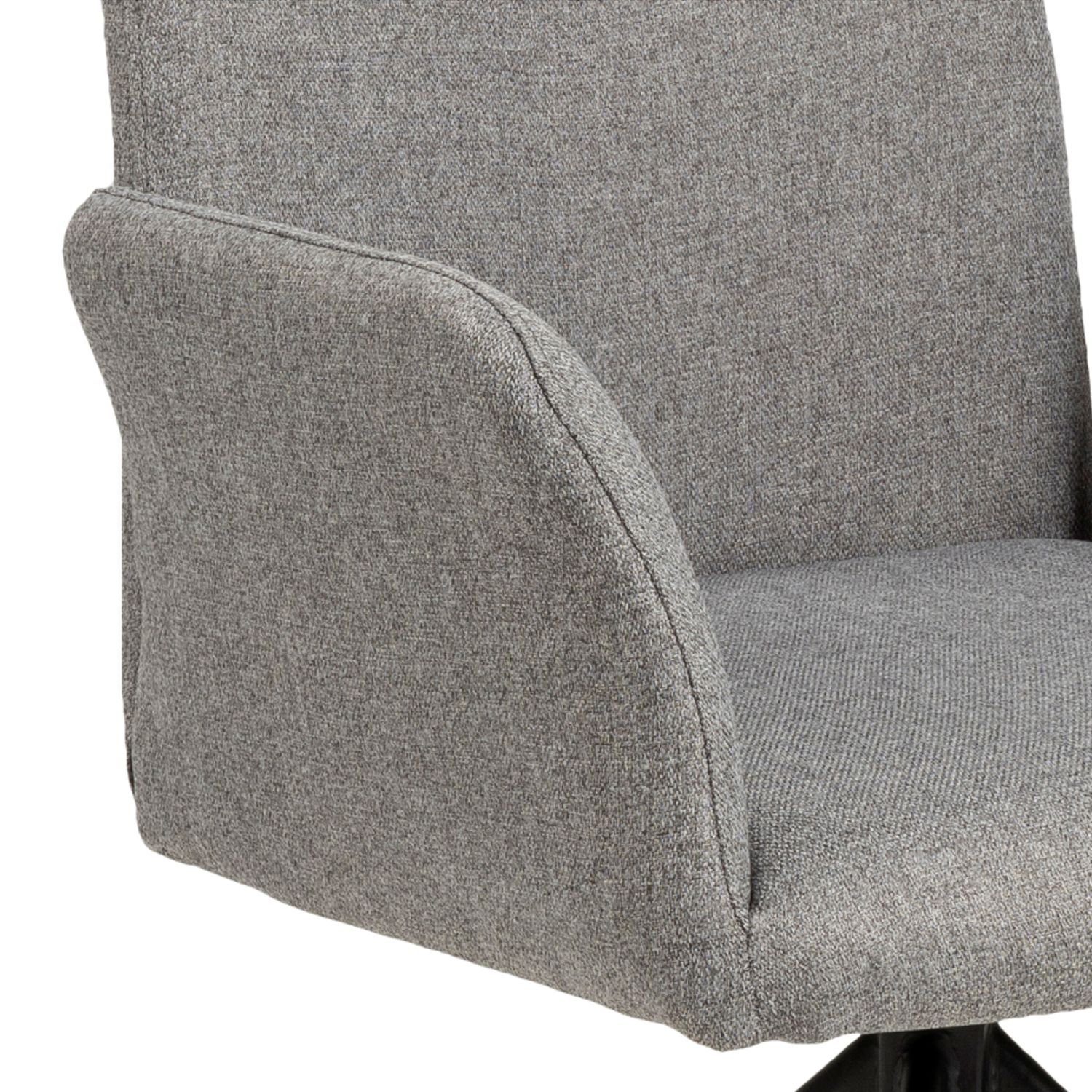 Kitchen Chair Faversham | size: Width: 59cm, Height: 88cm, Depth: 59cm | color: Gray | image: 4 | variant: 1000880