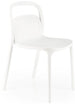 Kitchen Chair Fes | size: Width: 46cm, Height: 80cm, Depth: 55cm | color: White | image: 0 | variant: 1002450