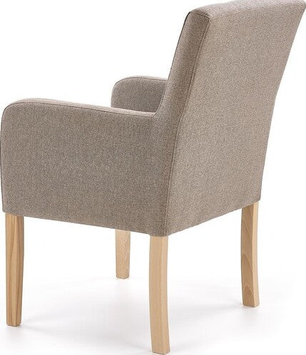 Kitchen Chair Filo | size: Width: 60cm, Height: 92cm, Depth: 62cm | color: Beige | image: 3 | variant: 1011387