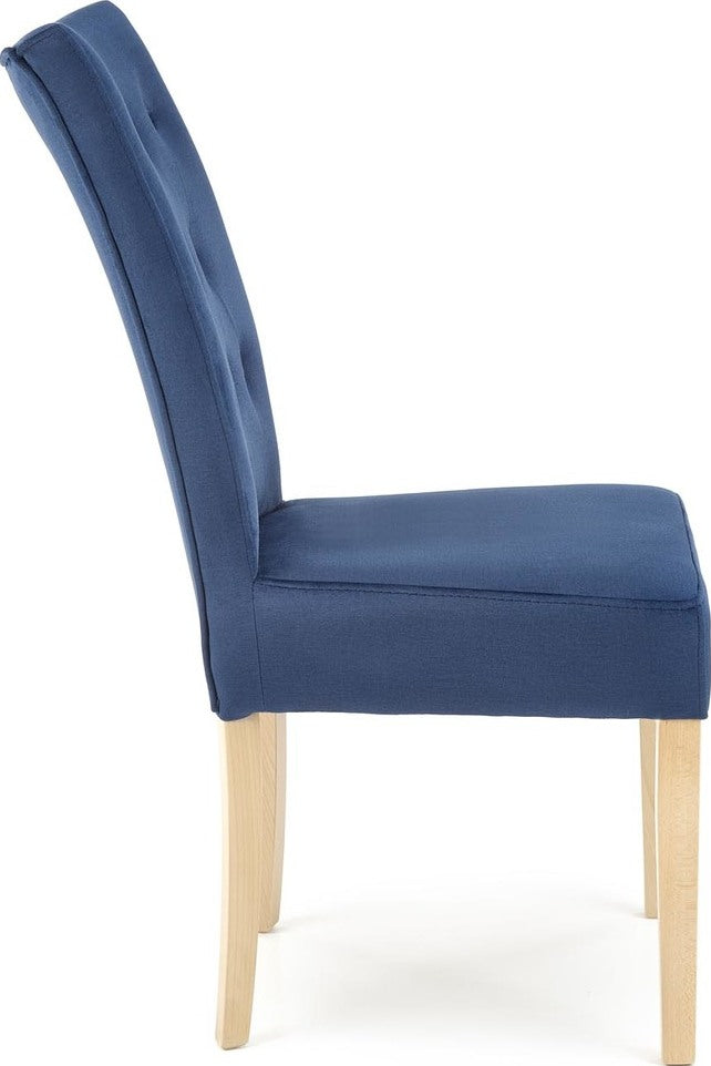 Kitchen Chair Grenoble | size: Width: 48cm, Height: 98cm, Depth: 69cm | color: Blue | image: 2 | variant: 1002600