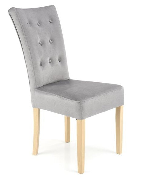 Kitchen Chair Grenoble | size: Width: 48cm, Height: 98cm, Depth: 69cm | color: Gray | image: 0 | variant: 1002601