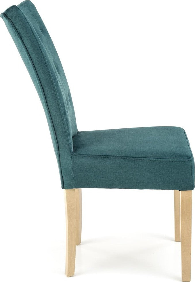 Kitchen Chair Grenoble | size: Width: 48cm, Height: 98cm, Depth: 69cm | color: Green | image: 2 | variant: 1002599