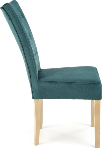 Kitchen Chair Grenoble | size: Width: 48cm, Height: 98cm, Depth: 69cm | color: Green | image: 2 | variant: 1002599