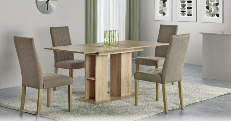 Kitchen Chair Grindavik | size: Width: 47cm, Height: 99cm, Depth: 59cm | color: Brown | image: 4 | variant: 1002128