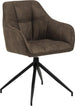 Kitchen Chair Grinstead | size: Width: 59cm, Height: 84.5cm, Depth: 54.5cm | color: Brown | image: 1 | variant: 1000779
