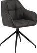Kitchen Chair Grinstead | size: Width: 59cm, Height: 84.5cm, Depth: 54.5cm | color: Gray | image: 1 | variant: 1000780