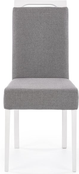 Kitchen Chair Hafnarfjorur | size: Width: 42cm, Height: 97cm, Depth: 58cm | color: White/Grey | image: 4 | variant: 1002099