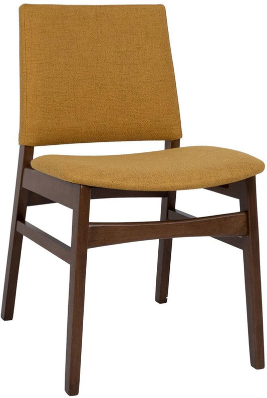 Kitchen Chair Haydie | size: Width: 46cm, Height: 79cm, Depth: 57cm | color: Yellow | image: 1 | variant: 1017019