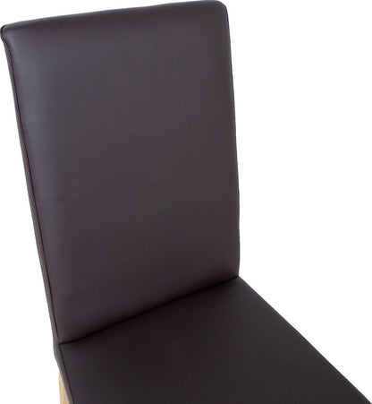 Kitchen Chair Herne Bay | size: Width: 54cm, Height: 96cm, Depth: 44cm | color: Brown | image: 5 | variant: 1000886