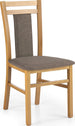 Kitchen Chair Hubert 8 | size: Width: 45cm, Height: 90cm, Depth: 51cm | color: Brown | image: 1 | variant: 1003045