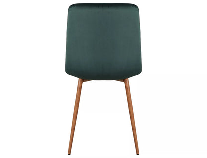 Kitchen Chair Irvine | size: Width: 45cm, Height: 86cm, Depth: 41cm | color: Green | image: 3 | variant: 1003801
