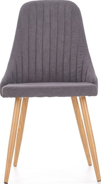 Kitchen Chair Jekabpils | size: Width: 56cm, Height: 85cm, Depth: 49cm | color: Gray | image: 5 | variant: 1002207