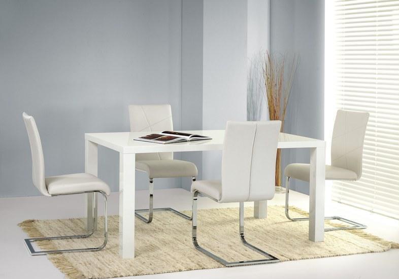 Kitchen Chair K108 | size: Width: 44cm, Height: 96cm, Depth: 48cm | color: White | image: 2 | variant: 1011468