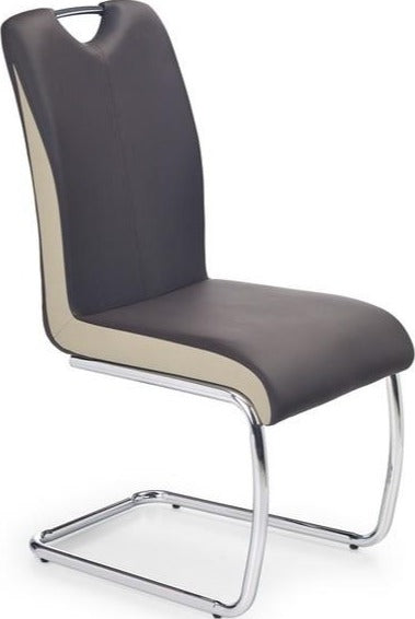 Kitchen Chair K184 | size: Width: 43cm, Height: 94cm, Depth: 55cm | color: Brown | image: 1 | variant: 1011471